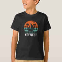 Pôr do Sol em Key West Férias Retro