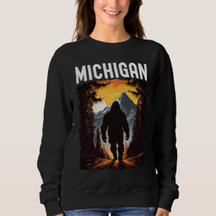 Camiseta Pôr do sol em Michigan retrô anos 70 vintage camin