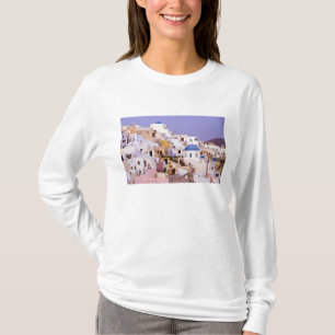 Camiseta Pôr do sol em Oil, Santorini 2