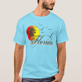 Camiseta Pôr do sol ensolarado de Florida