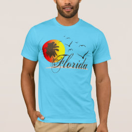 Camiseta Pôr do sol ensolarado de Florida