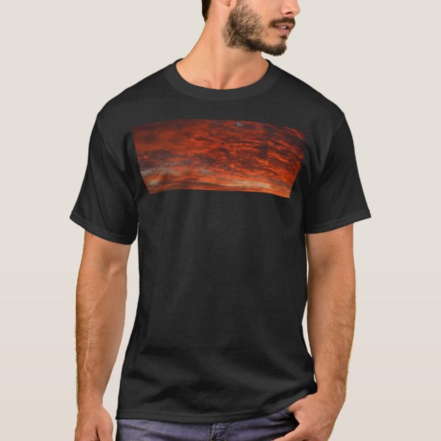 Camiseta Pôr do Sol Havaiano (Frente)