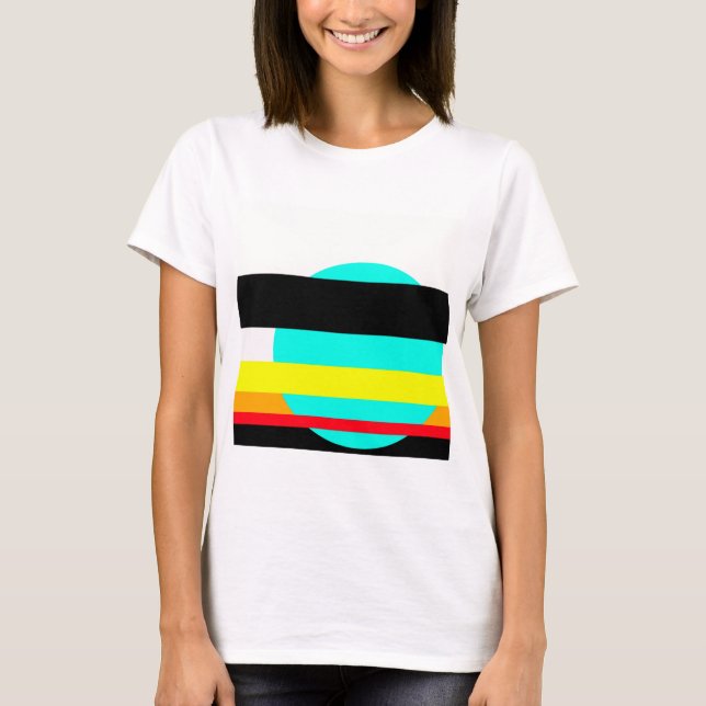 Camiseta pôr do sol marciano (Frente)