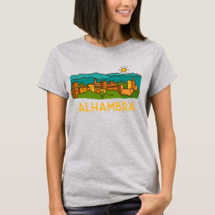 Camiseta Pôr do Sol na Alhambra 2