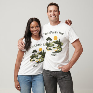 Camiseta Pôr do sol na montanha em viagem de reencontro de