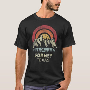 Camiseta Pôr do sol nas montanhas do Texas Forney Passeio d