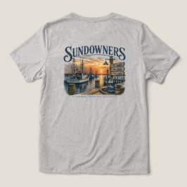 Camiseta Pôr do sol no Dock