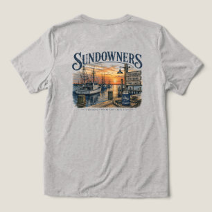 Camiseta Pôr do sol no Dock