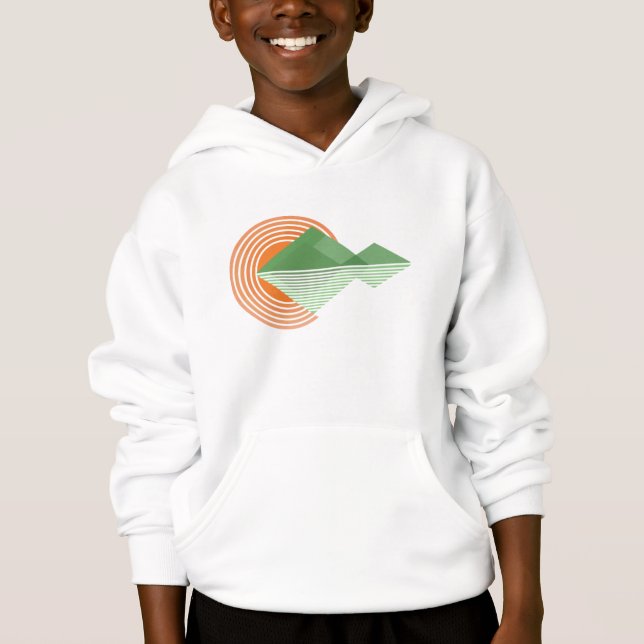 Camiseta Pôr do sol no vale (Frente)