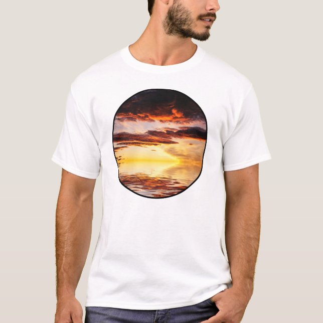 Camiseta Por do sol norueguês (Frente)