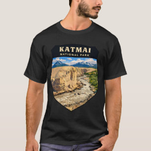 Camiseta Pôr do sol retrô no lago Keuka NY