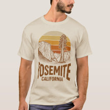 Pôr do Sol Retro Yosemite Califórnia Parque Nacion