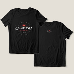 Camiseta Pôr do sol vintage de surf no Venice Beach Califór