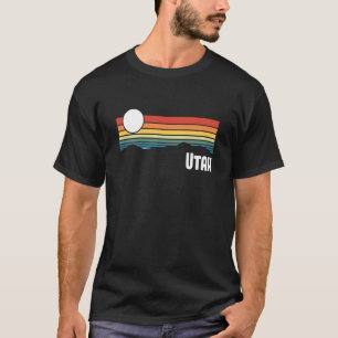 Camiseta Pôr do sol vintage de Utah anos 80 Verão retrô Est