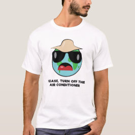 Camiseta Por favor, desligue o ar condicionado - Terra Dive