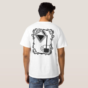 Camiseta Por favor, me dê outra taça de café