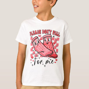 Camiseta Por favor, não caia em mim