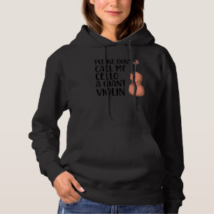 Camiseta Por Favor Não Chame Meu Violoncelo De Um Violoncel