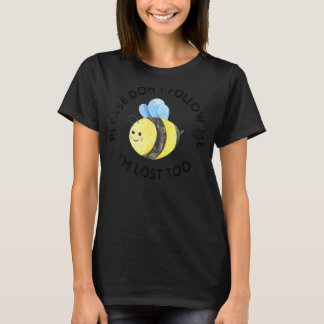 Camiseta Por favor, não me sigas, estou perdido para ser