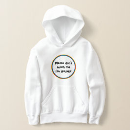 Camiseta Por favor, não me toques no Autismo Autista Sensib