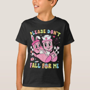 Camiseta Por Favor Não Se Apaixone Por Mim Enfermeira Meia