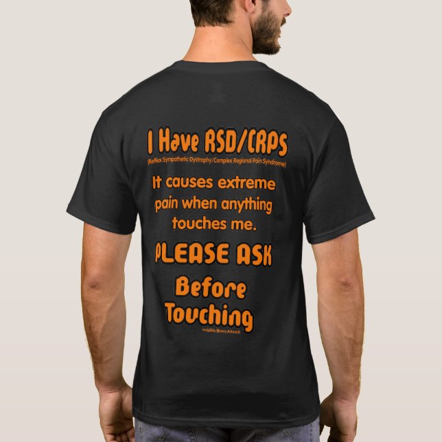 CAMISETA POR FAVOR NÃO TOQUE!! … RSD/CRPS (Verso)