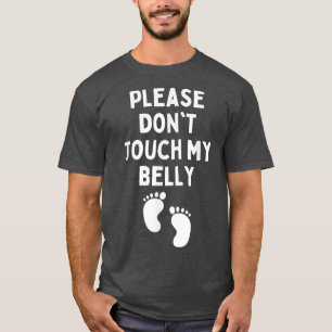 Camiseta Por favor, não toques na minha carrinha de materni