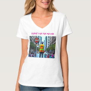 Camiseta Por Favor, Pare Com Meus Filhos