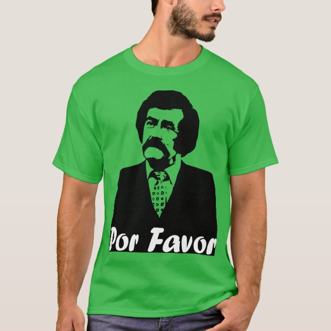 Camiseta Por Favor retro (Frente)
