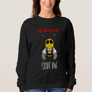Camiseta Por Favor, Salve-Me Proteja Os Mundos Abelhas