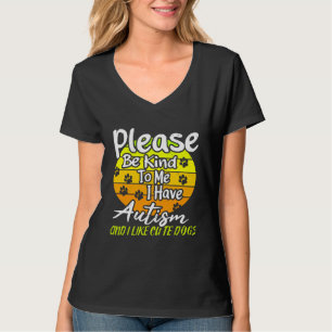Camiseta Por Favor, Seja gentil Comigo Eu Tenho Autismo 49