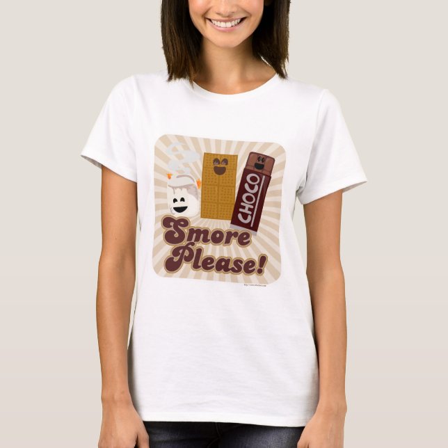 Camiseta Por Favor, Smore! (Frente)