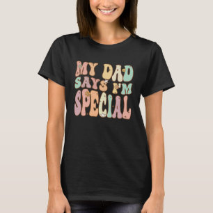 Camiseta Por Filhos e Filhas Meu Pai diz que sou Gr Especia