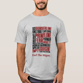 Camiseta Pôr fim à perturbação de personalidade limite do e