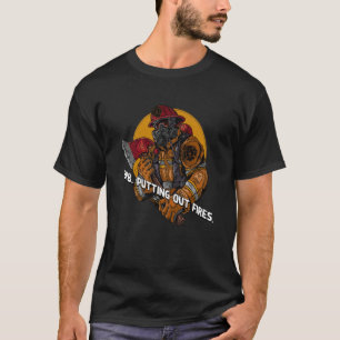 Camiseta Pôr Fogueiros Bombeiros Humor Memes