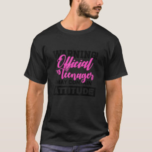 Camiseta Por Garotos De 13 Anos Meninas De Aniversário