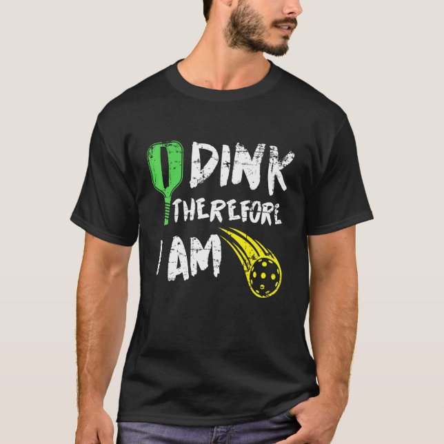 Camiseta Por Isso, Eu Não Sou A Retirada De Pickleball (Frente)