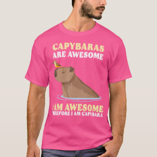 Camiseta Por Isso Sou Capybara