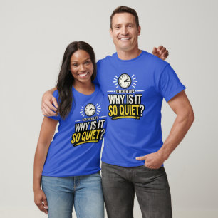 Camiseta Por que a vida de professor é tão tranquila?