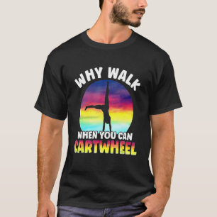 Camiseta Por Que Caminhar Quando Você Consegue Jogar Uma Vo