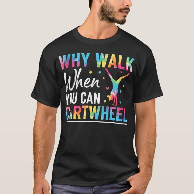 Camiseta Por Que Caminhar Quando Você Pode Dar Voltas de Ca (Frente)