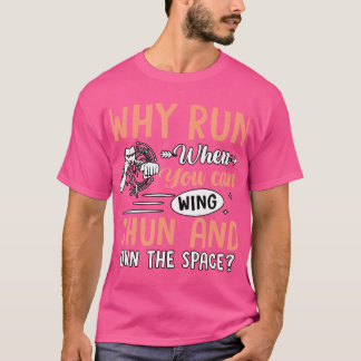 Camiseta Por Que Correr Quando Você Pode Apostar Chun E Ter