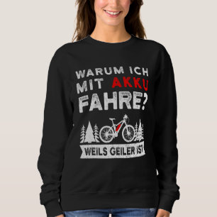 Camiseta Por Que Eu Dirigo Com Bateria E Bike Mountain Bike