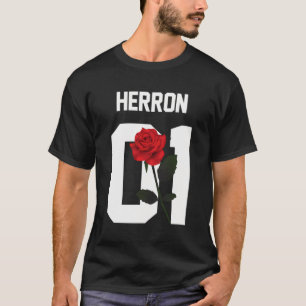 Camiseta Por Que Merchandise Não Rosa vermelha Que Zach Her