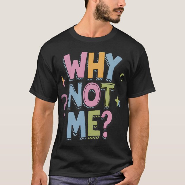 Camiseta Por que não (Frente)
