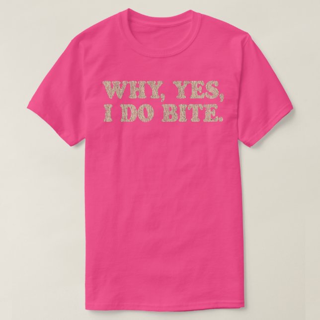 Camiseta Por Que Sim Eu Mordo 1975? (Frente do Design)