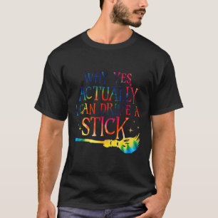 Camiseta Por Que Sim Posso Dirigir Um Halloween Engraçado?