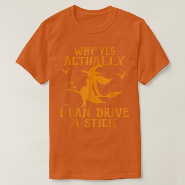Camiseta Por Que Sim Posso Dirigir Um Pau? (Frente do Design)
