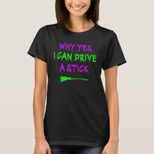 Camiseta Por Que Sim Posso Dirigir Um Pau?