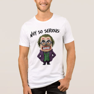 Camiseta Por que tão sério?